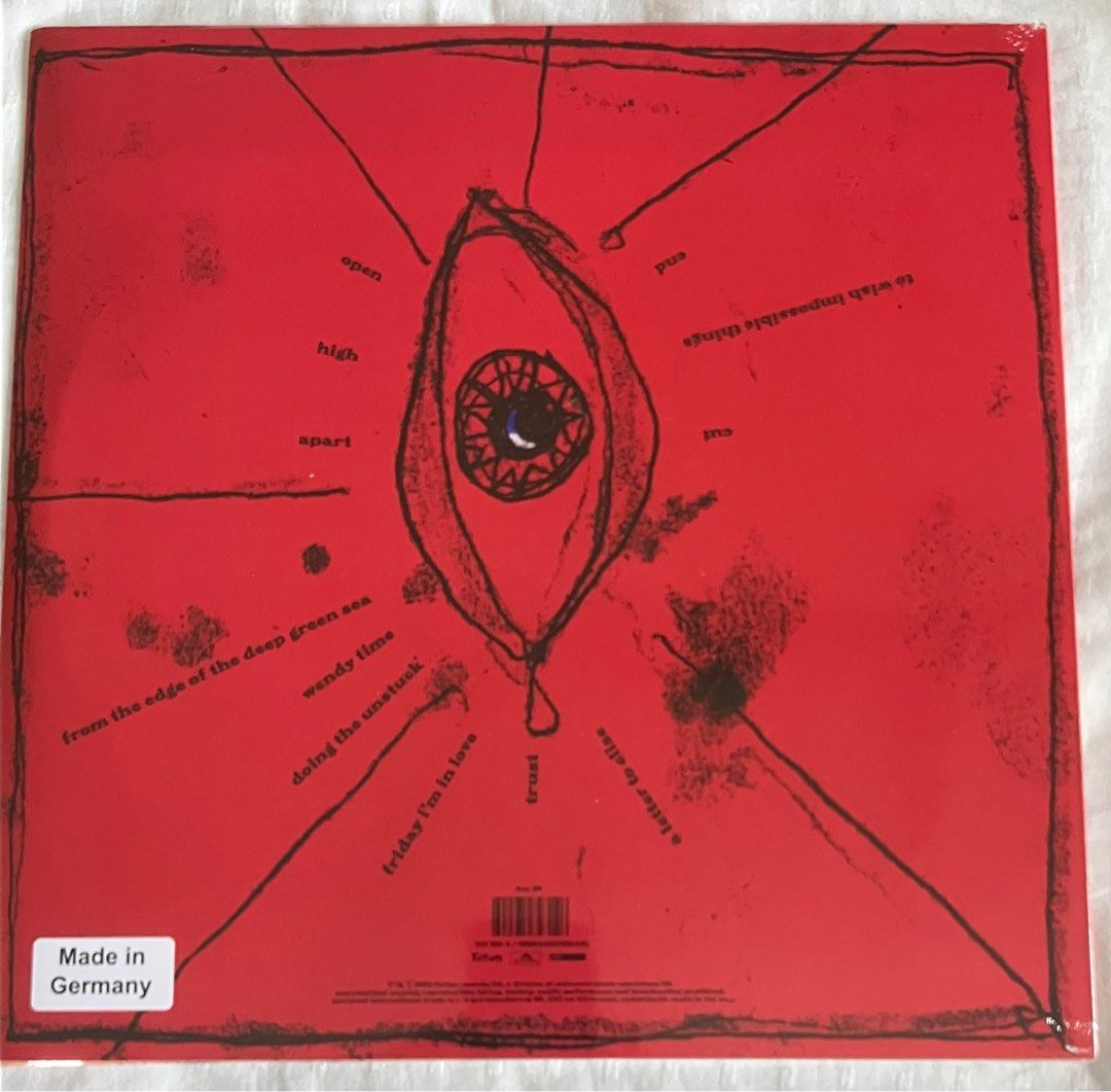 THE CURE Wish 2x Vinyl LP (Category: Vinyls) located in Paranaque City. Submitted by d33t00 (Listing ID 1211686081, Image 3). Description: THE CURE Wish (30th Anniversary Edition) 2x Vinyl LP Tracklist: A1 Open A2 High A3 Apart B1 From The Edge Of The Deep Green Sea B2 Wendy Time B3 Doing The Unstuck C1 Friday I’m In Love C2 Trust C3 A Letter To Elise D1 Cut D2 To Wish Impossible Things D3 End Brand new, sealed, 2x Vinyls 30th anniversary edition