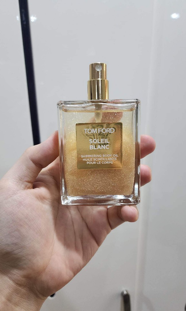Tom Ford Soleil Blanc Shimmering Body Oil 100ml, Beauty & Personal Care,  Fragrance & Deodorants on Carousell