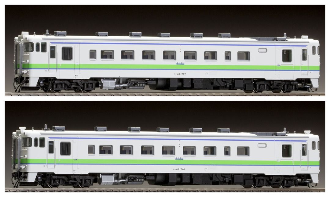 TOMIX HO-424,425 JRディーゼルカーキハ40-1700形(タイフォン撤去車)(M
