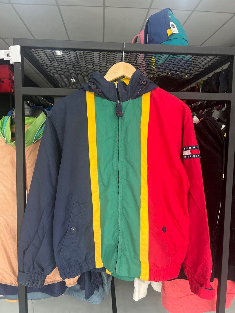 Colorful tommy hilfiger jacket online
