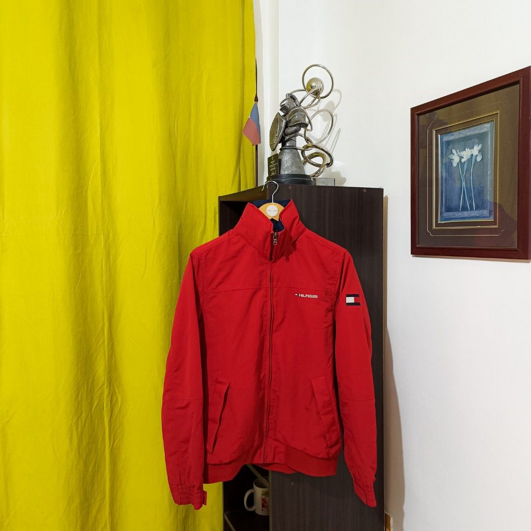 Tommy hilfiger red yacht jacket sales