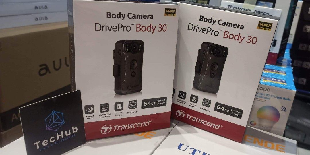 Transcend DrivePro Body 30 Body Camera TS64GDPB30A (Category: Video Cameras) located in Makati City. Submitted by techubstoreandaccessories (Listing ID 1211629482, Image 1). Description: Transcend DrivePro Body 30 Body Camera TS64GDPB30A ON HAND! READY TO SHIP! 💯 GUARANTEED ORIGINAL ❗❗❗ ACTUAL PICS POSTED. DIRECT SUPPLIER❗❗❗BRANDNEW ITEMS❗❗❗ WITH 7DAYS REPLACEMENT FOR FACTORY DEFECTS AND 1YR WARRANTY ❗️2YRS WARRANTY FOR TRANSCEND DASHCAM & BODYC