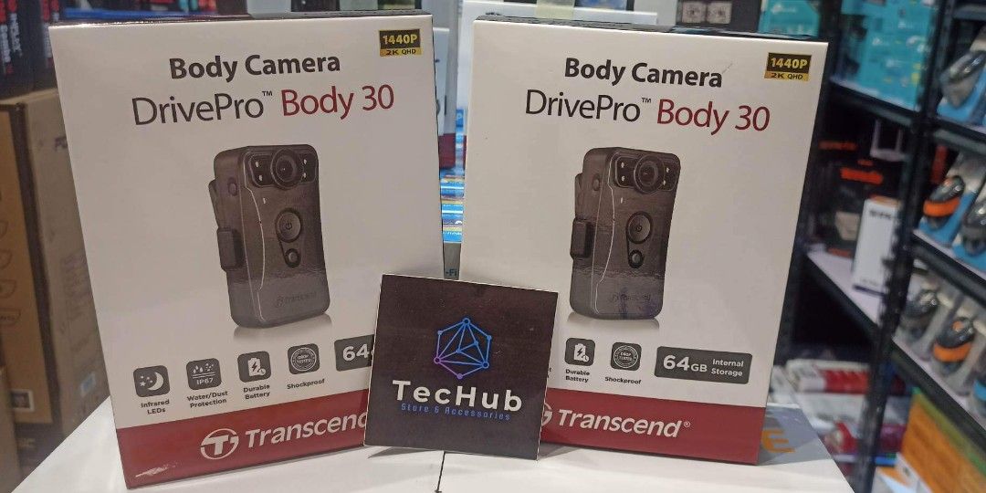 Transcend DrivePro Body 30 Body Camera TS64GDPB30A (Category: Video Cameras) located in Makati City. Submitted by techubstoreandaccessories (Listing ID 1211629482, Image 2). Description: Transcend DrivePro Body 30 Body Camera TS64GDPB30A ON HAND! READY TO SHIP! 💯 GUARANTEED ORIGINAL ❗❗❗ ACTUAL PICS POSTED. DIRECT SUPPLIER❗❗❗BRANDNEW ITEMS❗❗❗ WITH 7DAYS REPLACEMENT FOR FACTORY DEFECTS AND 1YR WARRANTY ❗️2YRS WARRANTY FOR TRANSCEND DASHCAM & BODYC