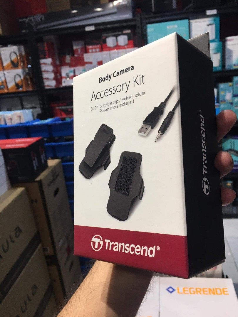 Transcend DrivePro Body Camera Series Accessory Kit TS-DBK1 ...