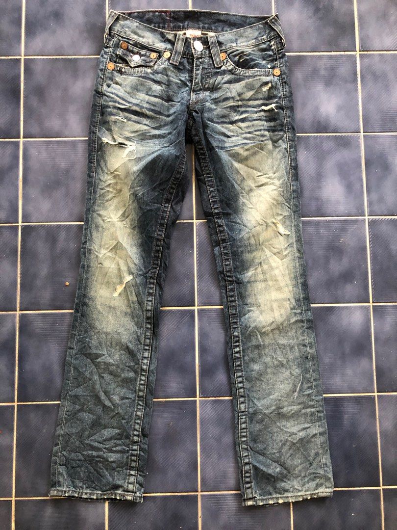 True religion ripped jeans deals