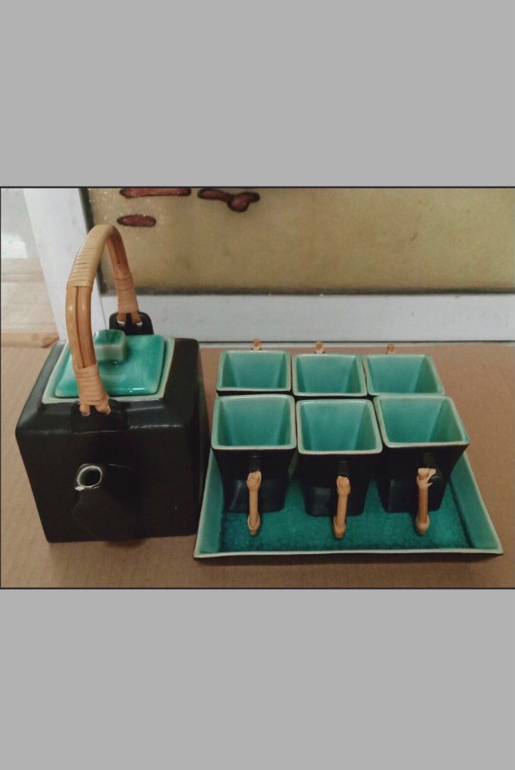 Unique Tea Set, Furniture & Home Living, Kitchenware & Tableware