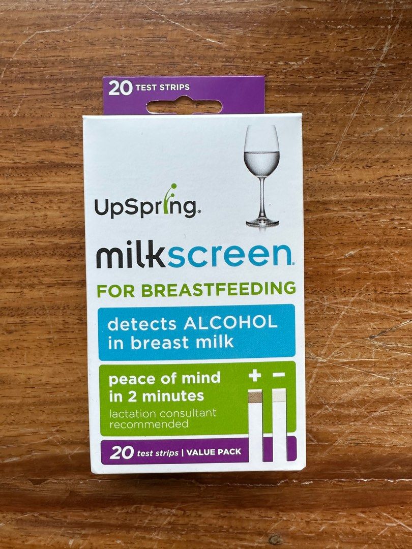 UpSpring Milkscreen Test for Alcohol in Breastmilk, Babies & Kids ...