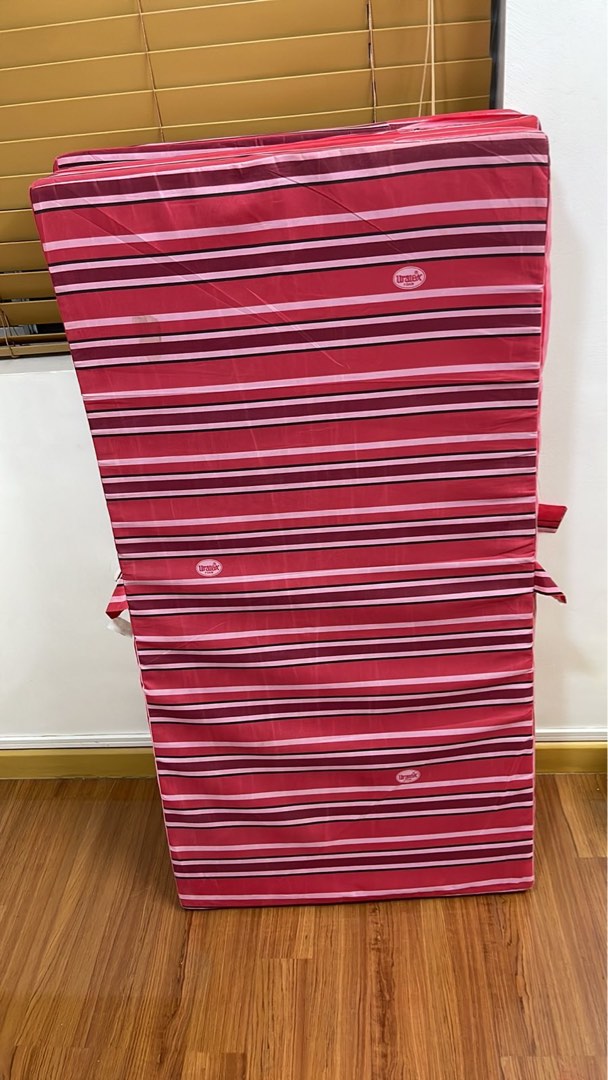 Uratex Trifold Mattress Foam (Double/Twin Size), Furniture & Home