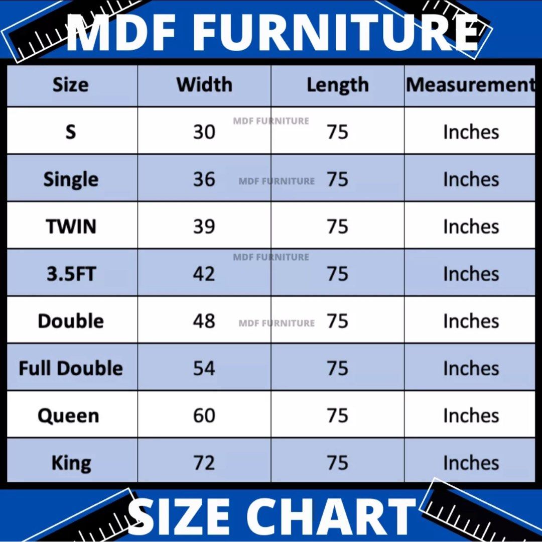 Uratex Trifold Mattress Foam (Double/Twin Size), Furniture & Home