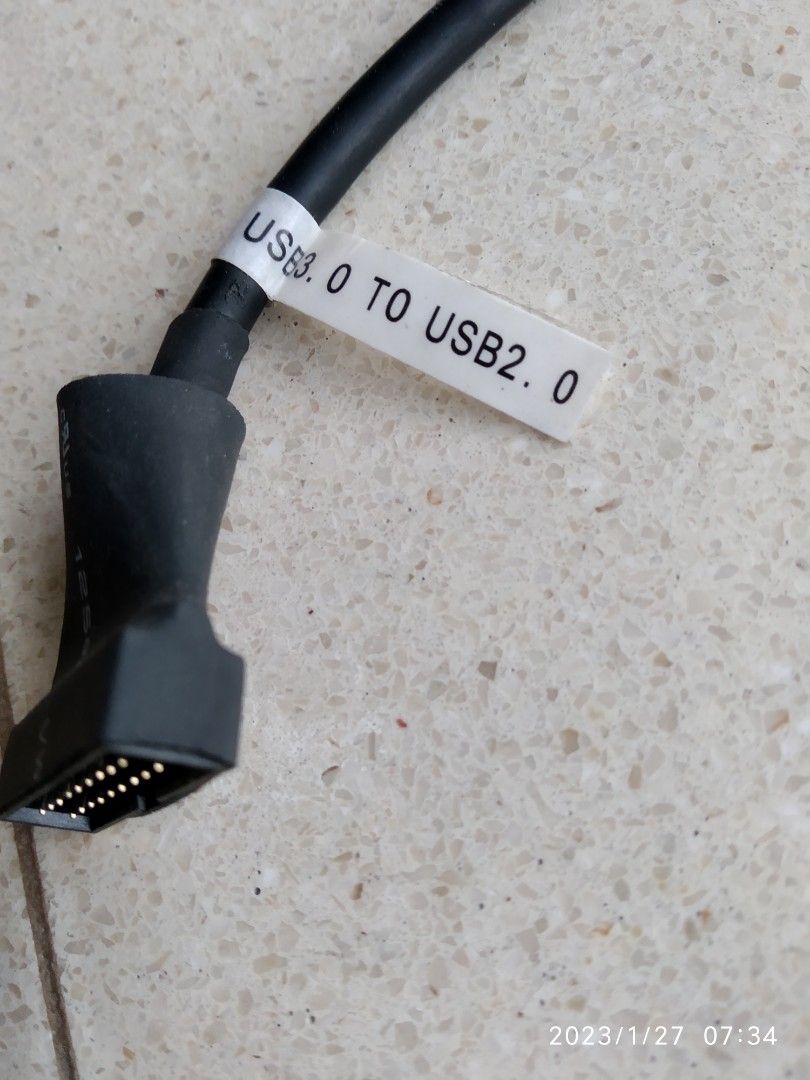 USB 3.0 to USB 2.0 Motherboard Adapter Cable, Computers & Tech, Parts & Accessories, Cables ...