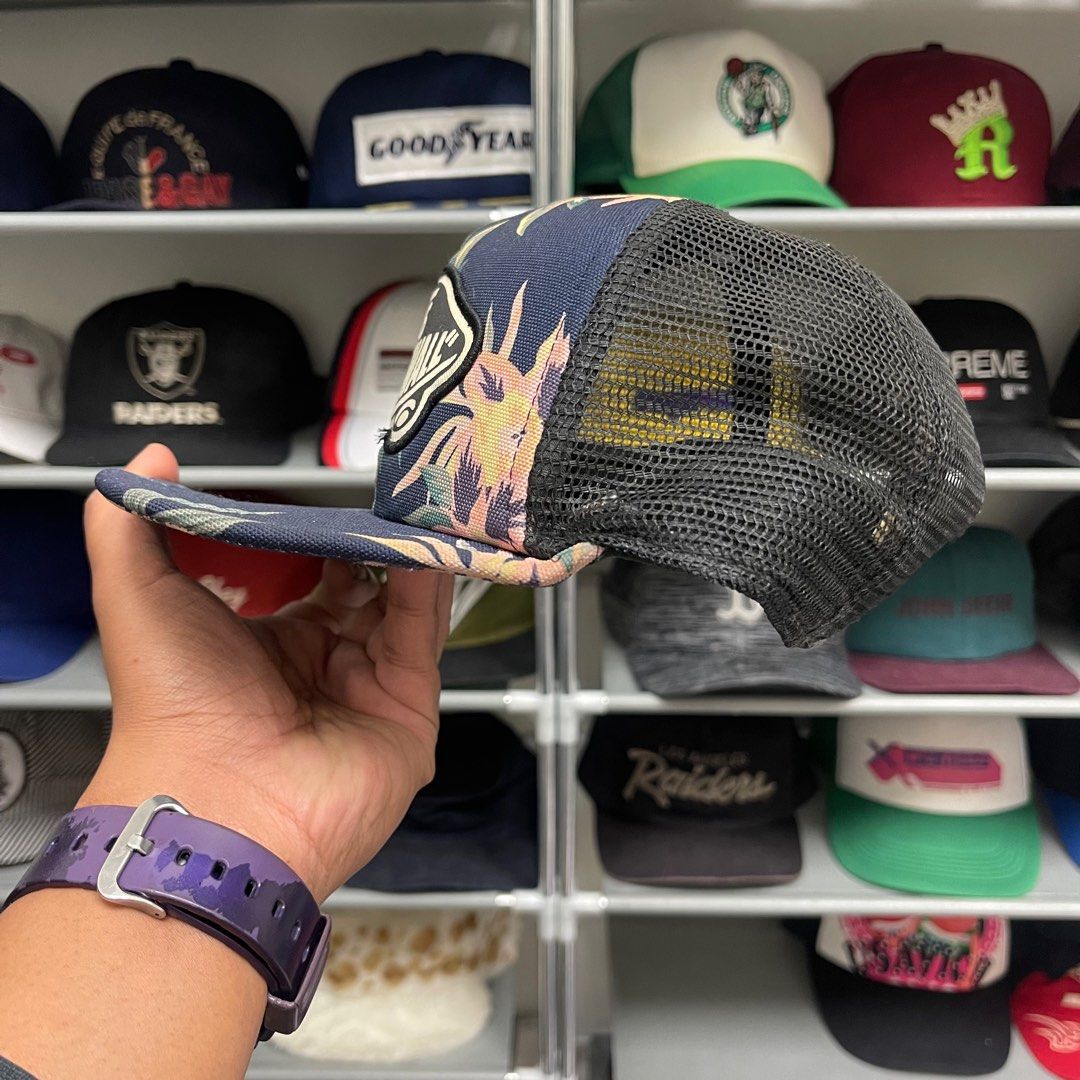 Vans floral trucker hat