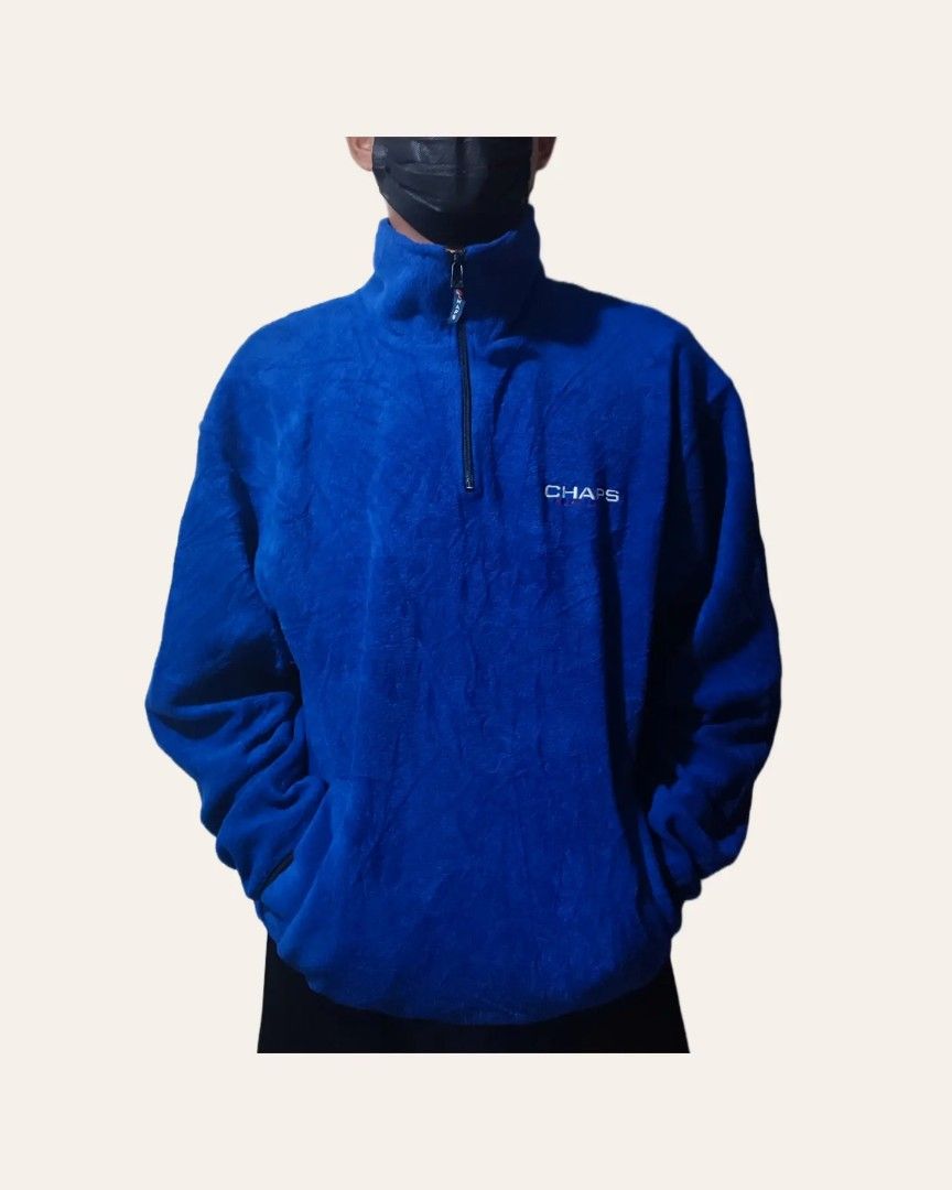 Chaps sherpa deals lined sweater jacket