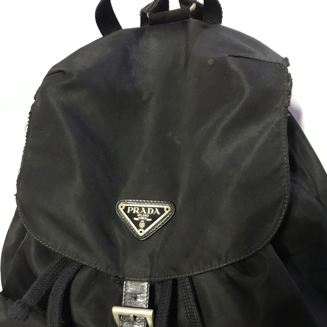 Vintage Prada Backpack, Luxury, Bags & Wallets on Carousell