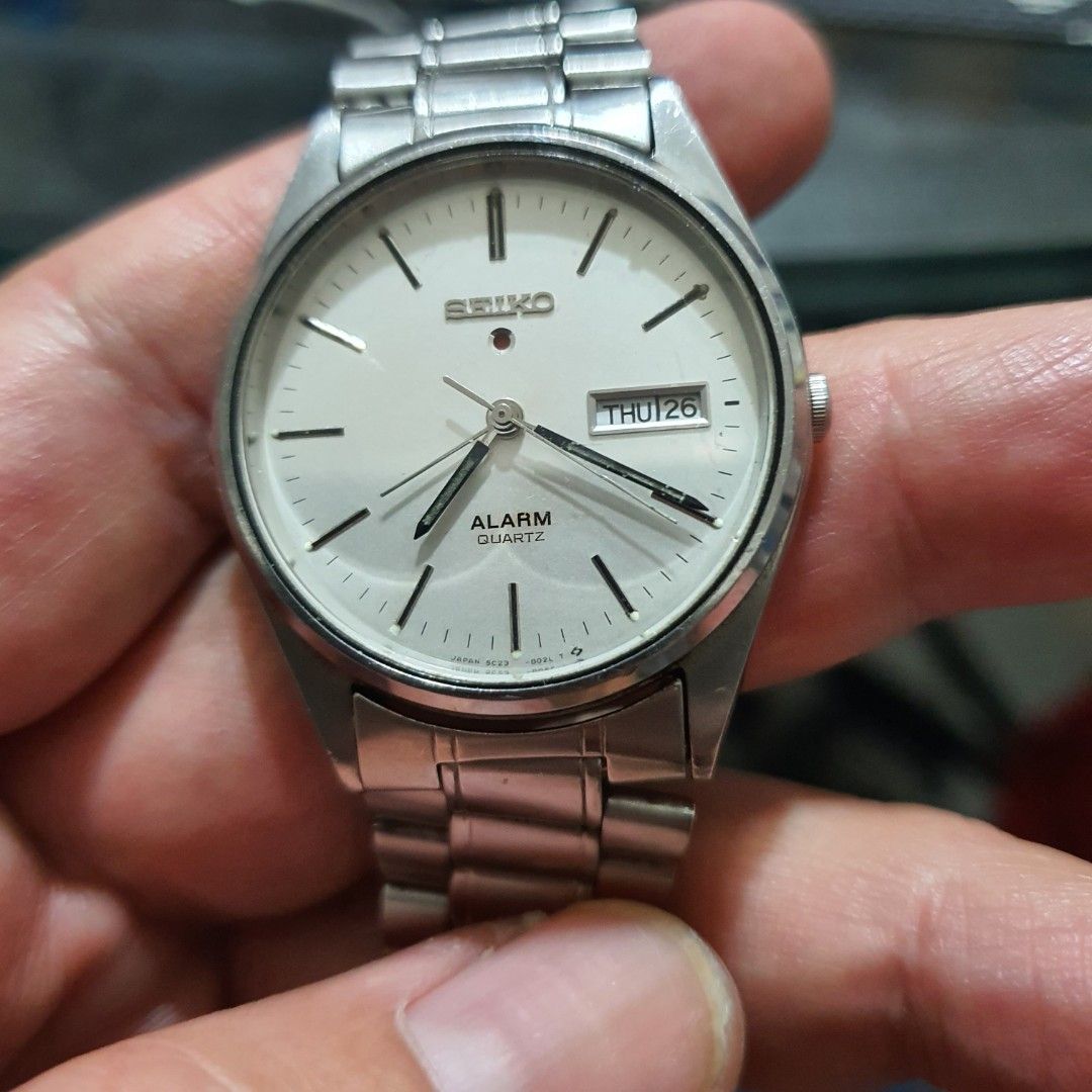 Vintage Seiko Alarm Quartz Watch, Men's Fashion, Watches & Accessories,  Watches on Carousell