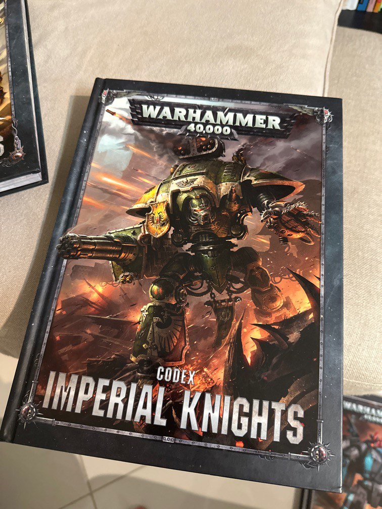 Warhammer Imperial Knights Codex Hobbies And Toys Toys And Games On Carousell 0380