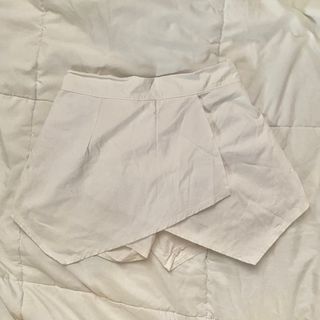White Origami Shorts