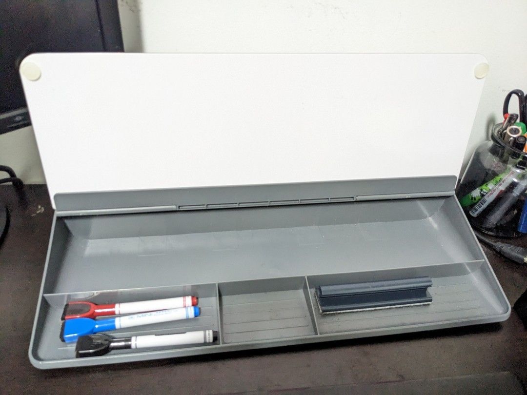 Whiteboard Desk Organiser with phone/tablet stand, Computers & Tech