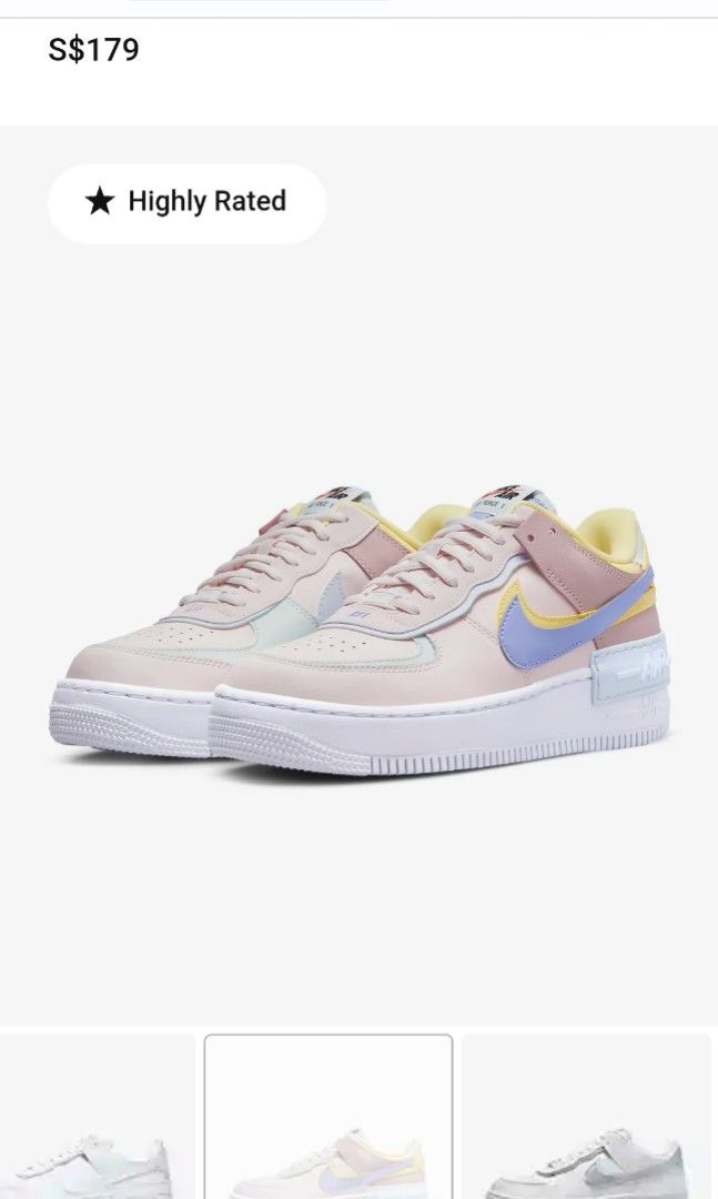 Air force 1 femme couleur hotsell pastel
