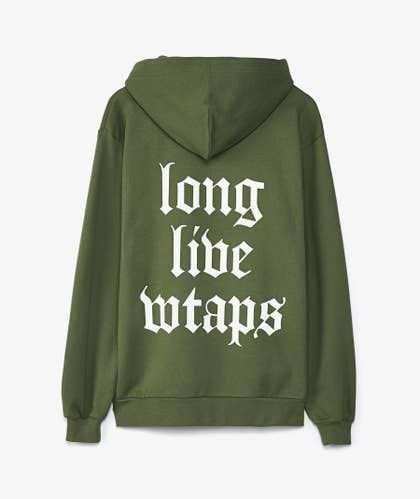 WTAPS LLW HOODY COTTON SWEATER LONG LIVEクロスボーン