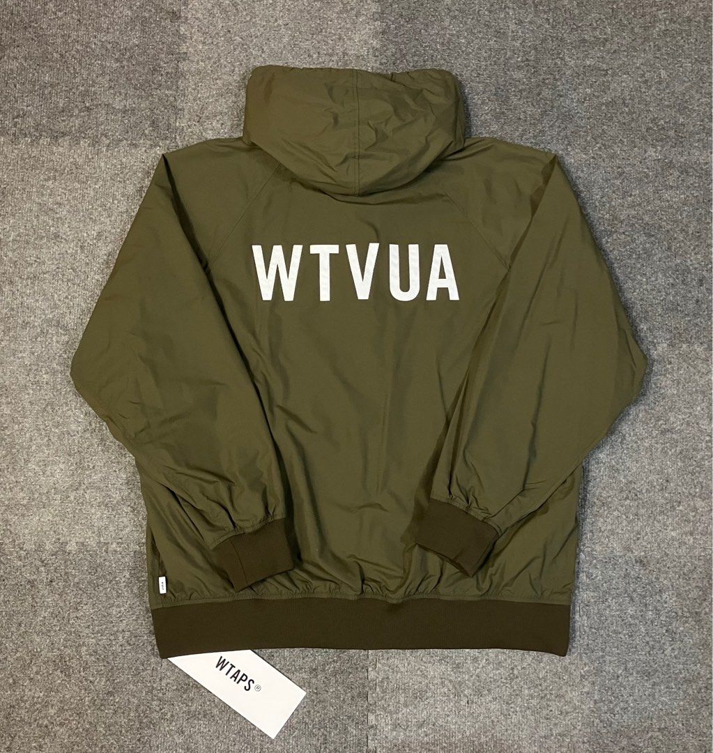 WTAPS INCOM / JACKET. NYLON. TUSSAH WTVUA ZIP UP HOOD NYLON JACKET