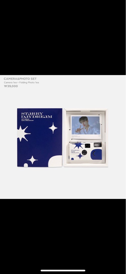 WTS NCT DREAM STARRY DAYDREAM MD SHARING CAMERA AND PHOTO