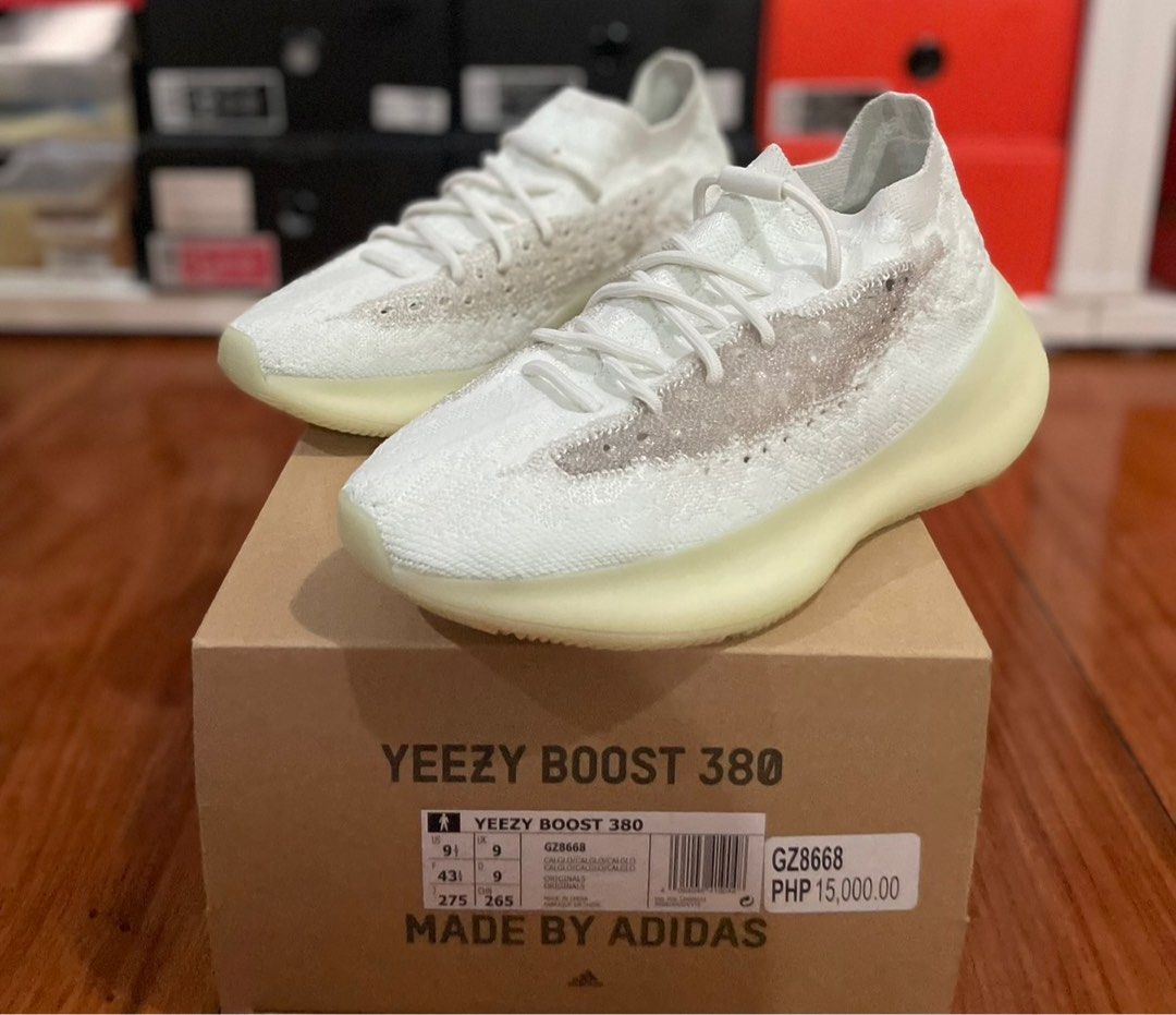 Yeezy 380 Calcite Glow Men s Fashion Footwear Sneakers on Carousell