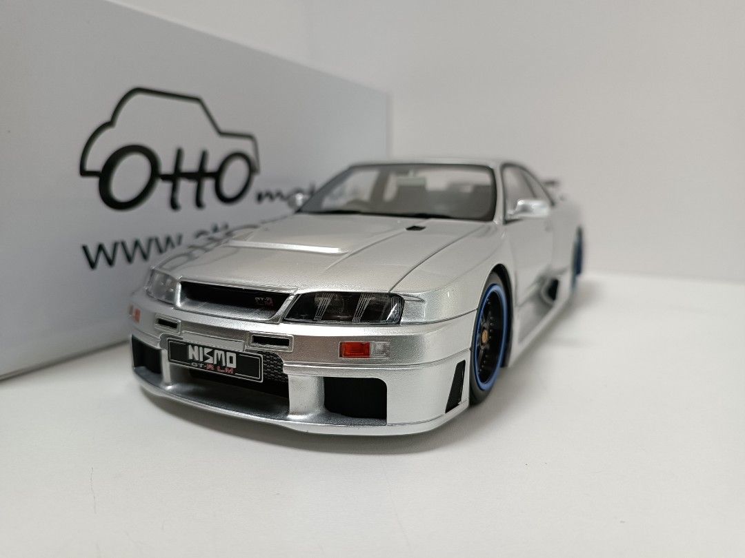 sold)1/18 Otto mobile skyline R33 nismo GT-R LM, 興趣及遊戲, 玩具