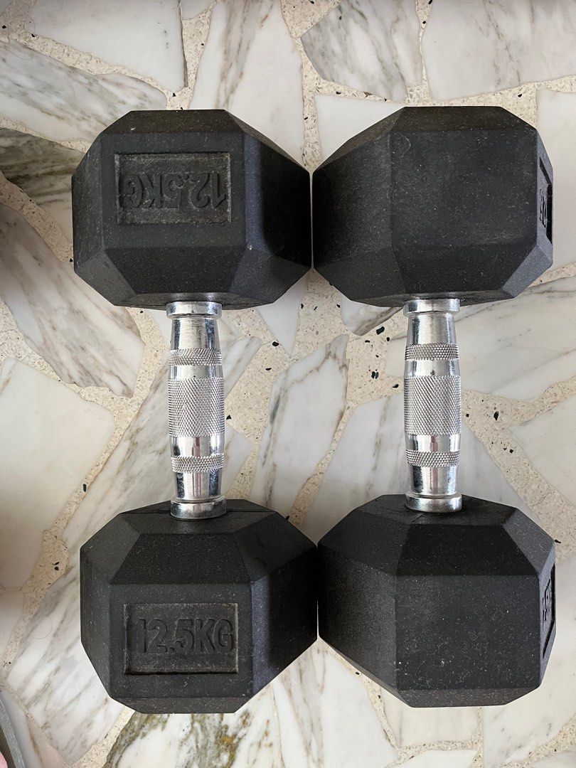 12.5 kg a pair of dumbbells for sale Sports Equipment Exercise