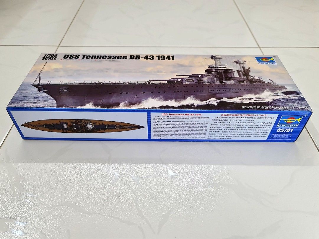 Trumpeter - 05781 - Maquette - USS TENNESSEE BB 431941