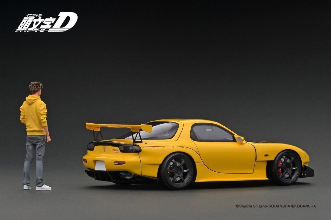 新品 世界180台限定 RX-7 FC3S with 高橋涼介 頭文字D-