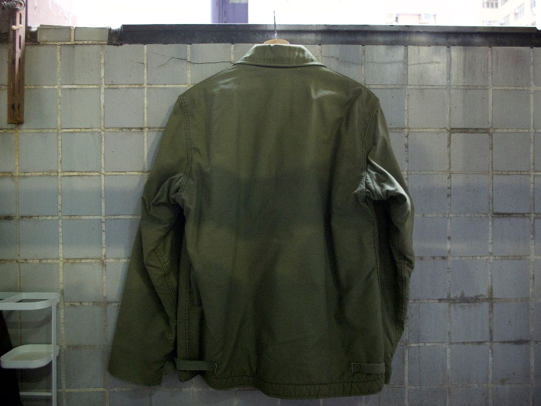 1980s US Navy A-2 Deck Jacket, 男裝, 外套及戶外衣服- Carousell