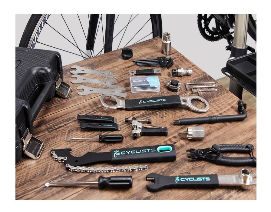 23 in 1 Cyclists Professional Bicycle Maintenance Repair Tool Kit