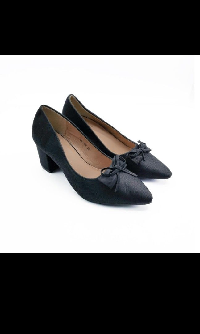 2inch black shoes school shoes office shoes for women Women s