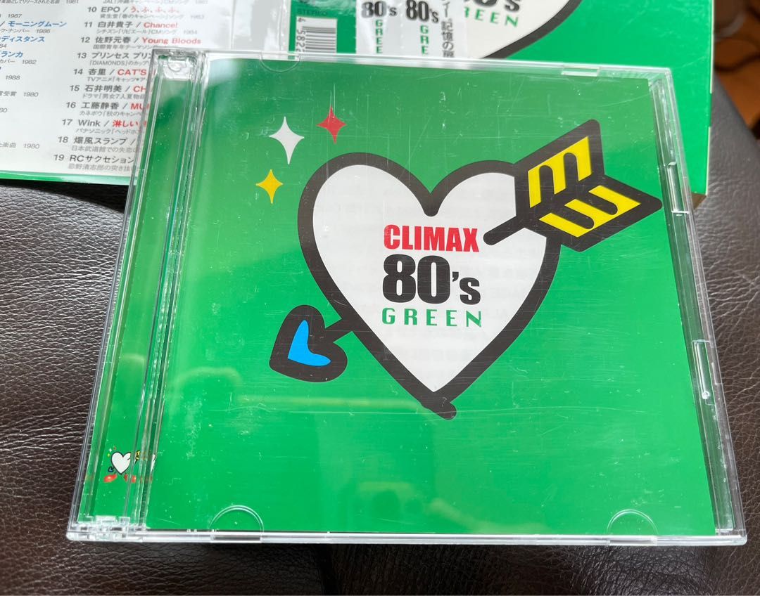 クライマックス 80's GREEN Climax 80's Green 2CD (碟1 有極小絲花 95%新 、碟2 完美冇花 99%新 ...