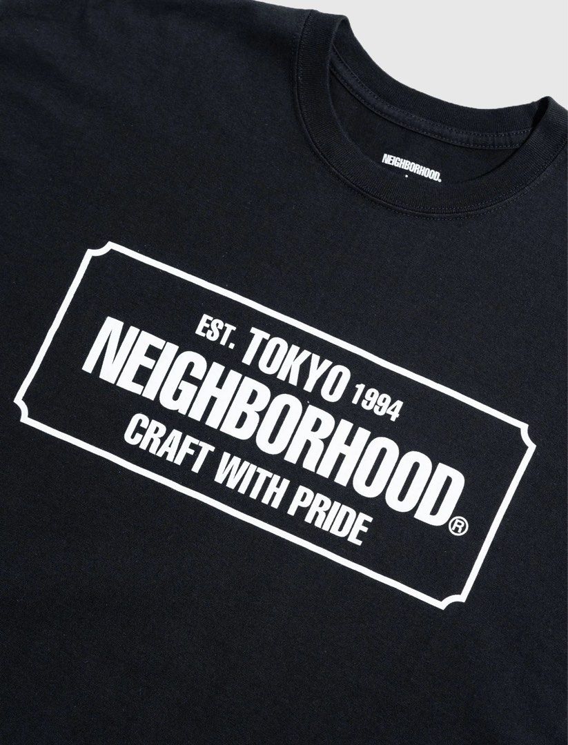 現貨有單] Neighbourhood NH TEE-1 SS CO., 男裝, 上身及套裝, T-shirt