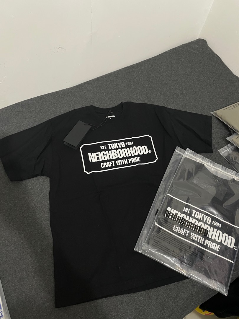 [現貨有單] Neighbourhood NH TEE-1 SS CO., 男裝, 上身及套裝, T 