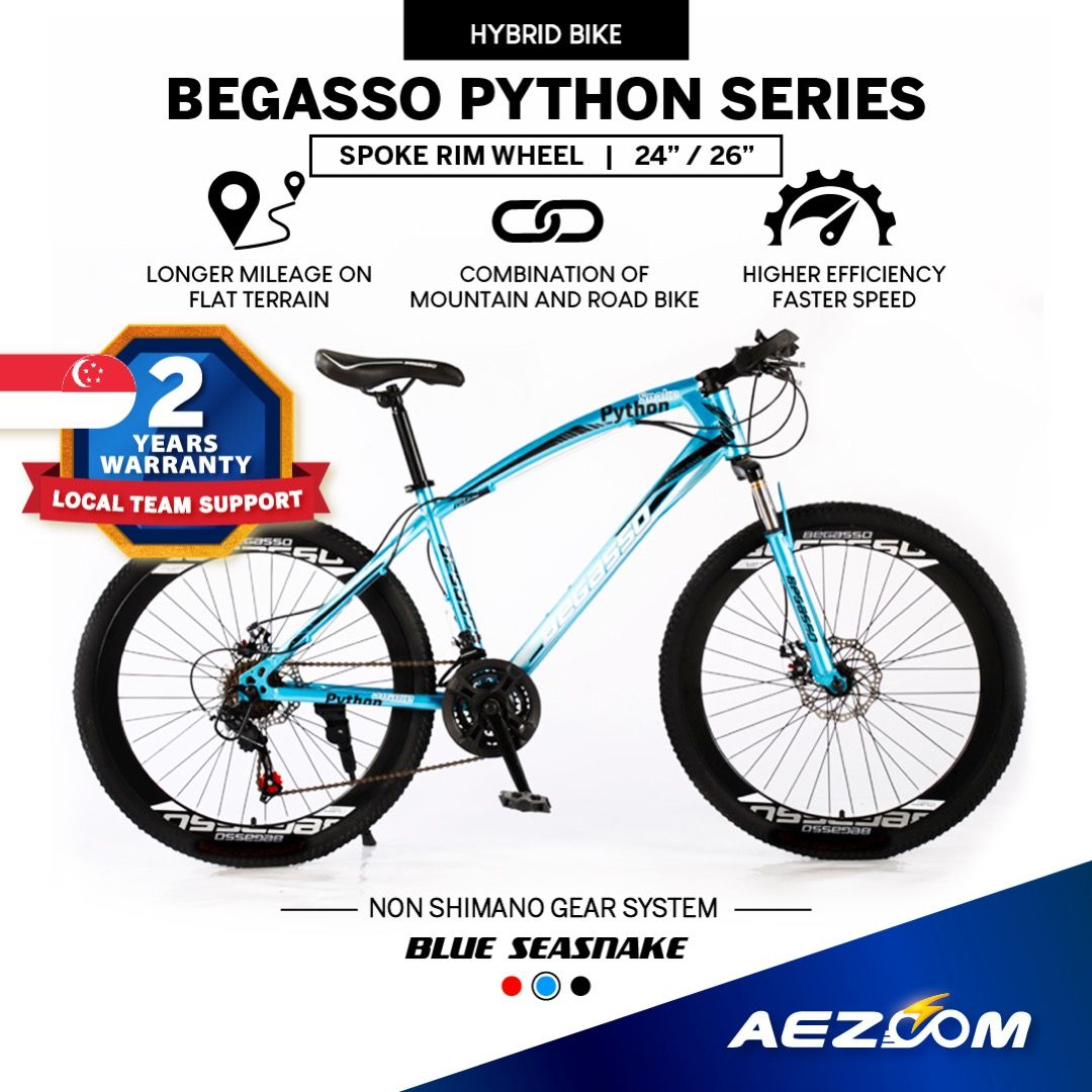 Begasso road bike best sale specs