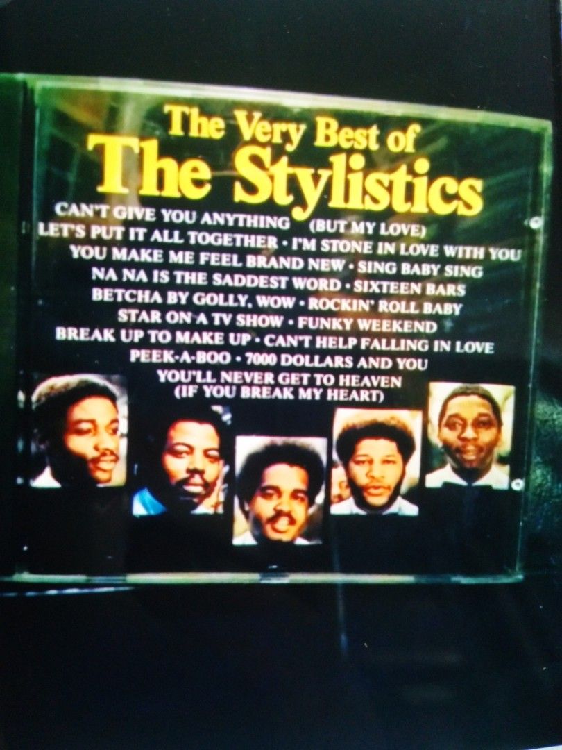 德國銀圈The Very Best of The Stylistcs CD 1990年, 興趣及遊戲, 音樂