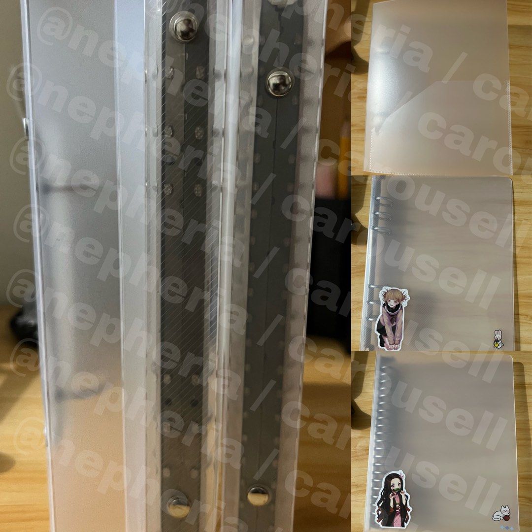 A5 Binders 2 rings (AUTHENTIC MUJI), 6 rings, 20 rings, Hobbies & Toys