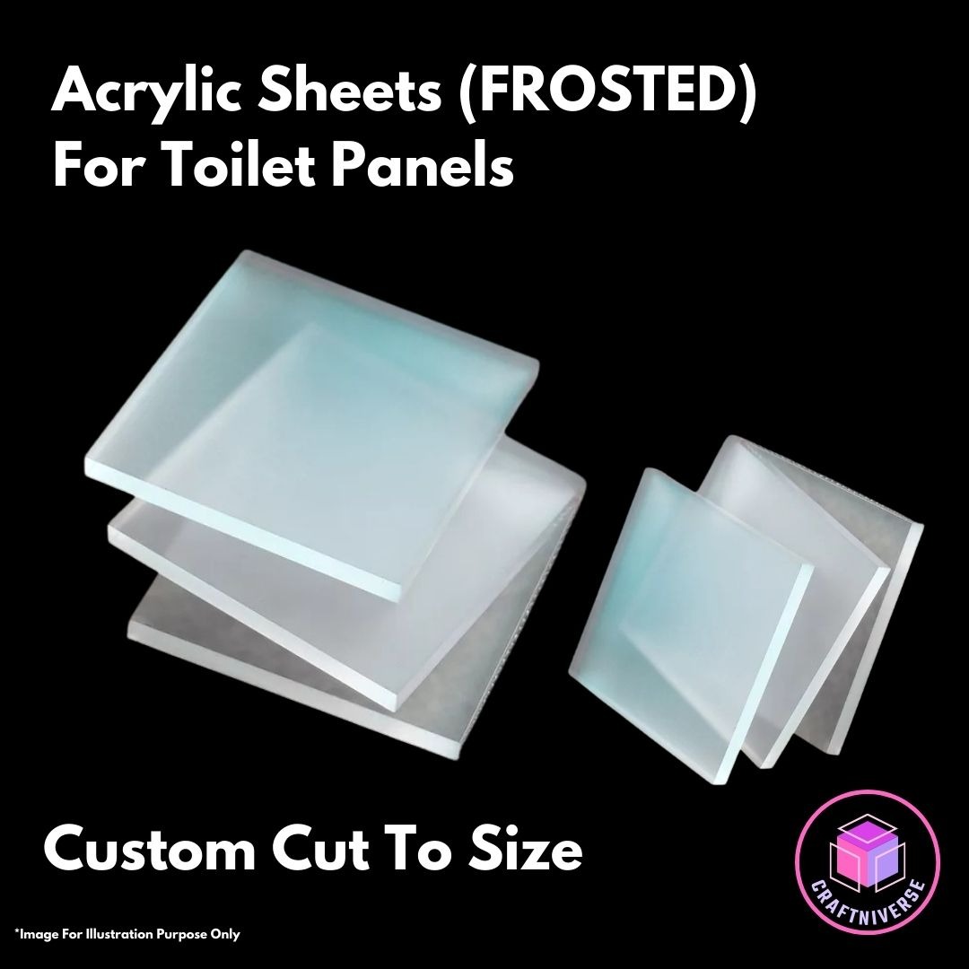 Acrylic Sheet Cut To Size DIY For BTO Toilets l Acrylic Sheets Custom