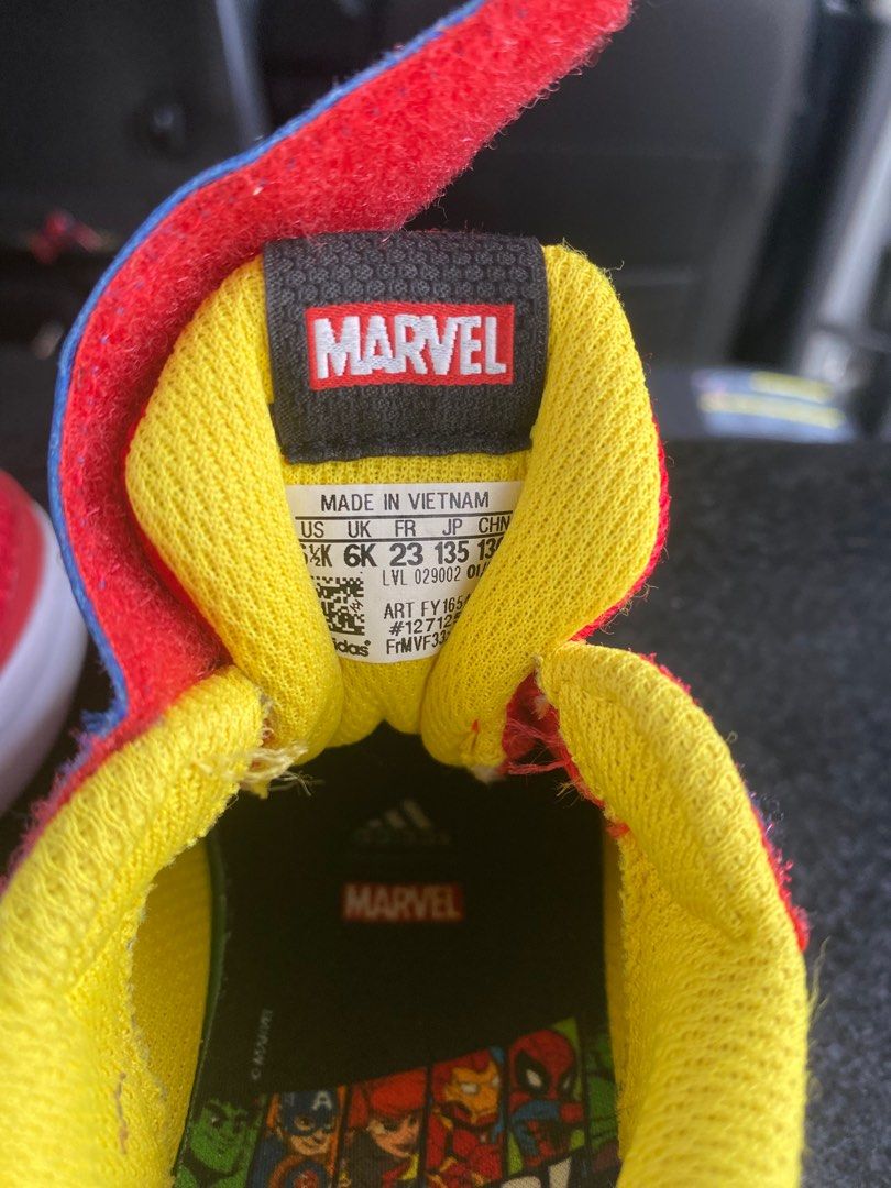Adidas kid s marvel shoes