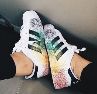 Adidas over the rainbow