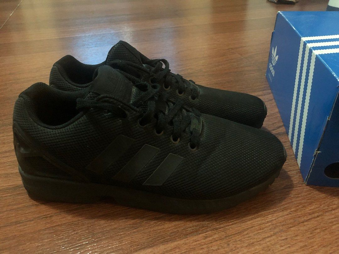 Adidas zx flux black size 9 hot sale