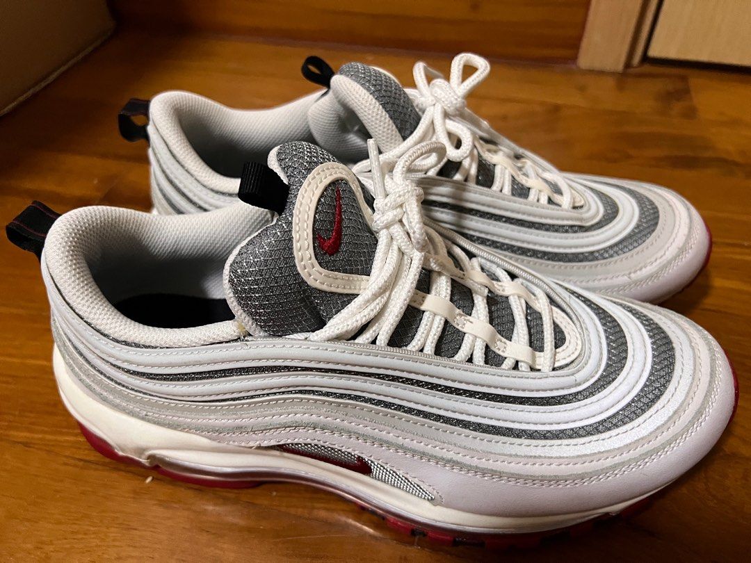 Nike air max 97 white bullet sales