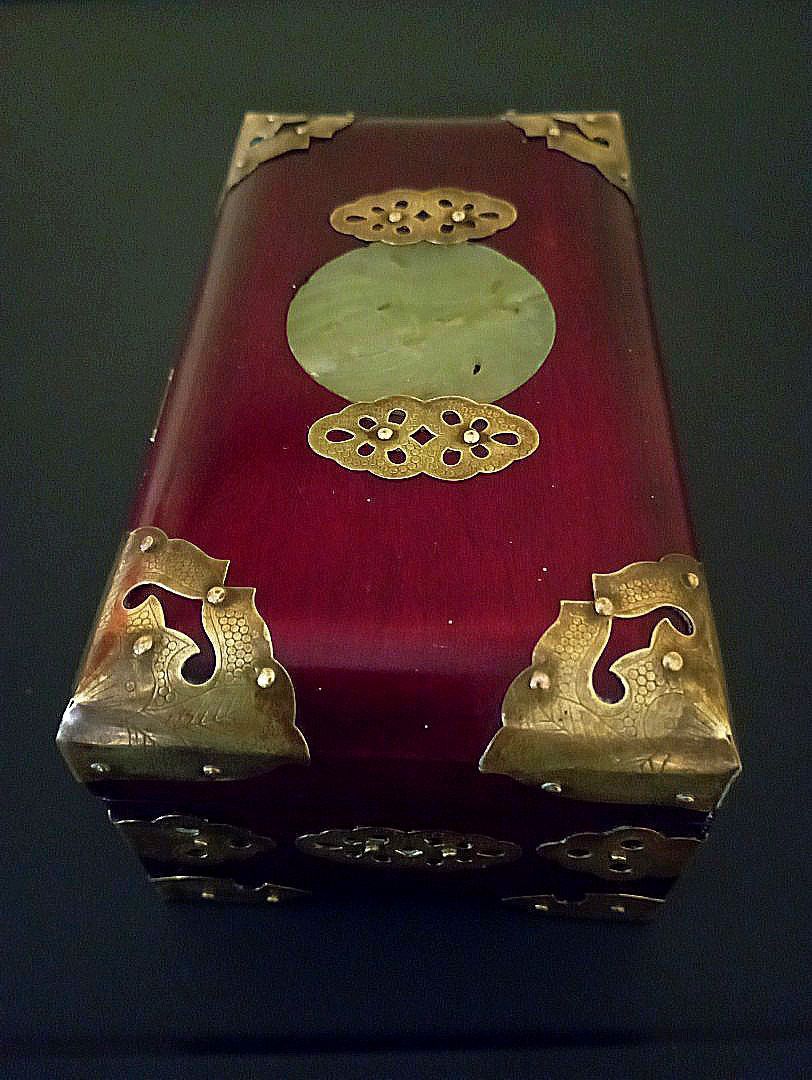 ANTIQUE JEWELLERY BOX, Furniture & Home Living, Home Decor, Vases