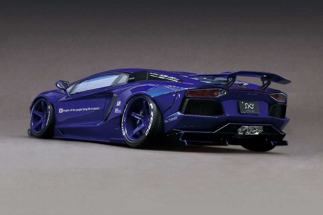Maquette Aoshima 1/24 - Lamborghini Aventador SV - Neuf - Kit Voiture En Métal
