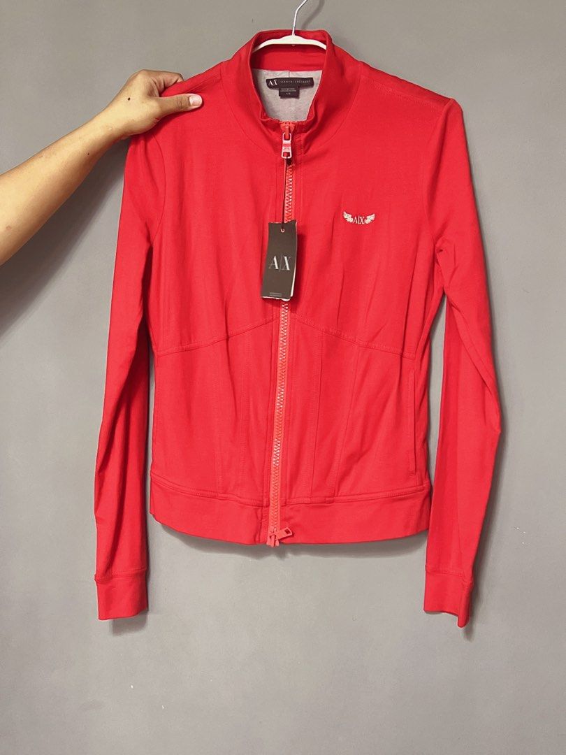 ARMANI Exchange Red Jacket Size M Women s Fashion Coats Jackets