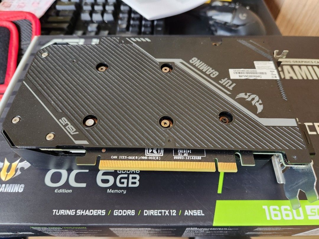 ASUS TUF-GAMING GTX 1660 Super GDDR6 6GB VRAM, Computers & Tech, Parts ...