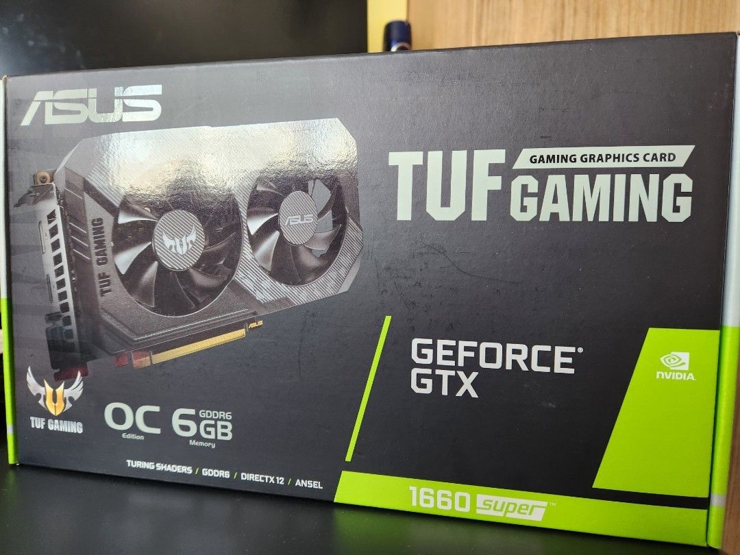 ASUS TUF GAMING GTX 1660 Super GDDR6 6GB VRAM