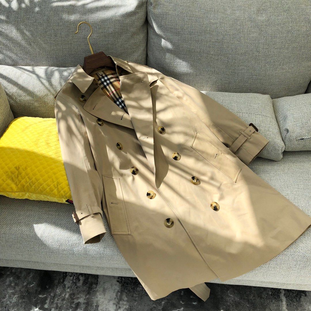 Authentic Burberry Chelsea Trench Coat Women s Fashion Coats
